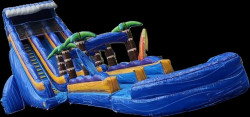 27' Dual Lane Surfer Water Slide